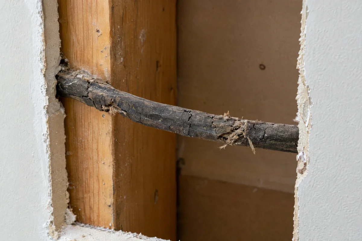 Exposed or Damaged Wires