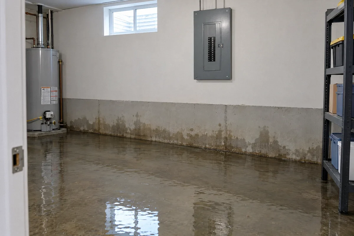 Water Near Electrical Equipment